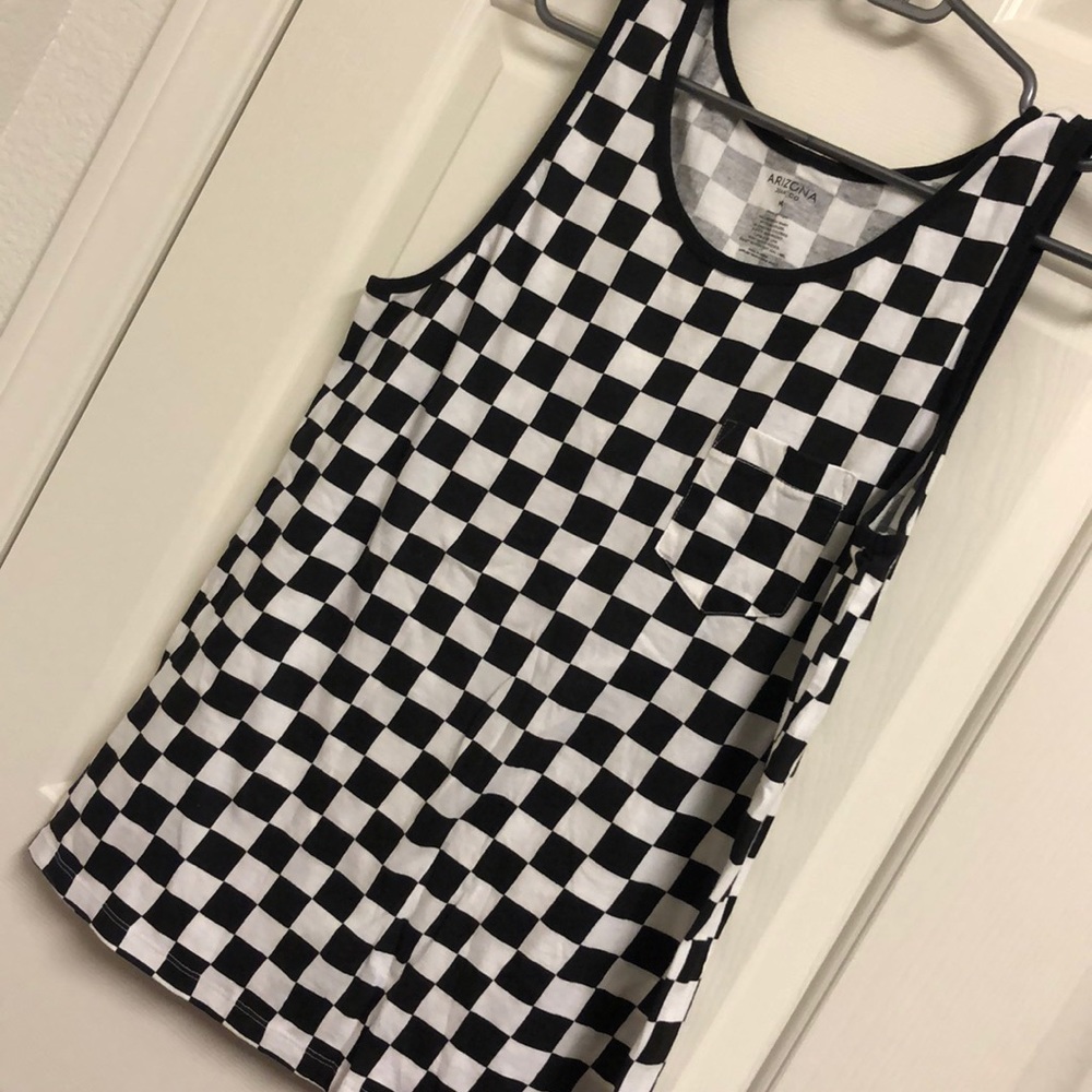 Sleeveless Checkered Tank top Men or Women